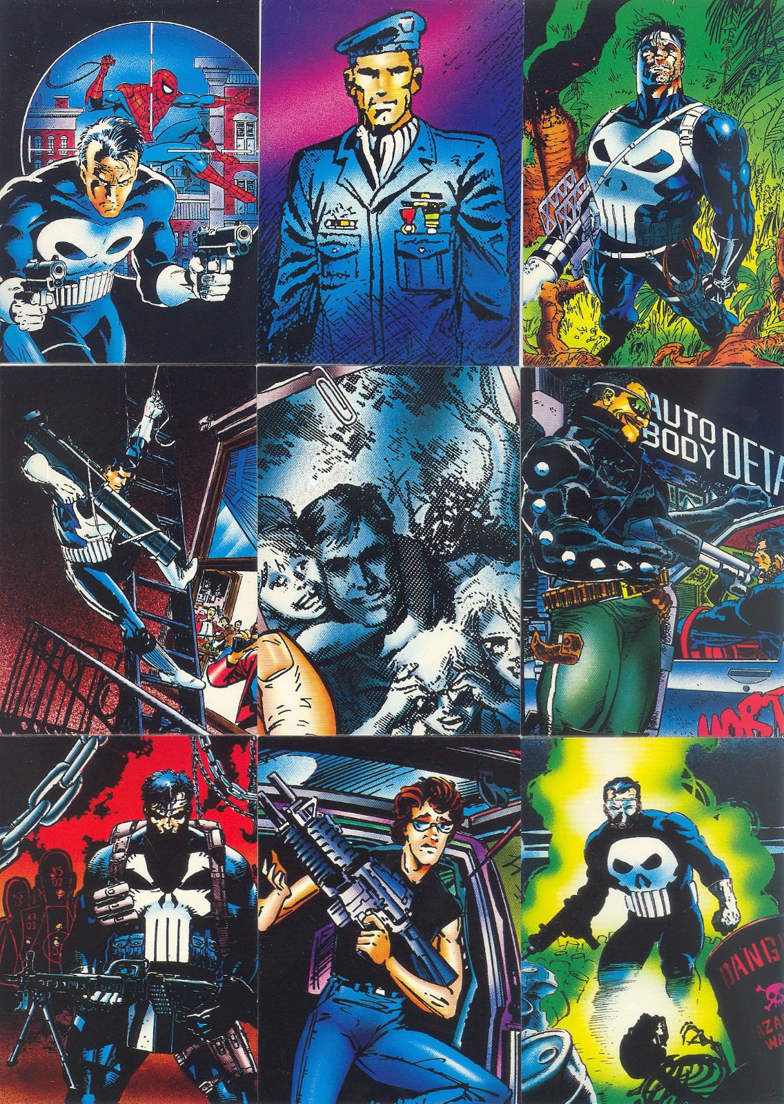 Amazon.com: PUNISHER GUTS AND GUNPOWDER 1992 COMIC IMAGES COMPLETE